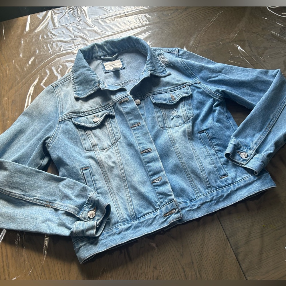Forever 21 Classic Blue Denim Jacket